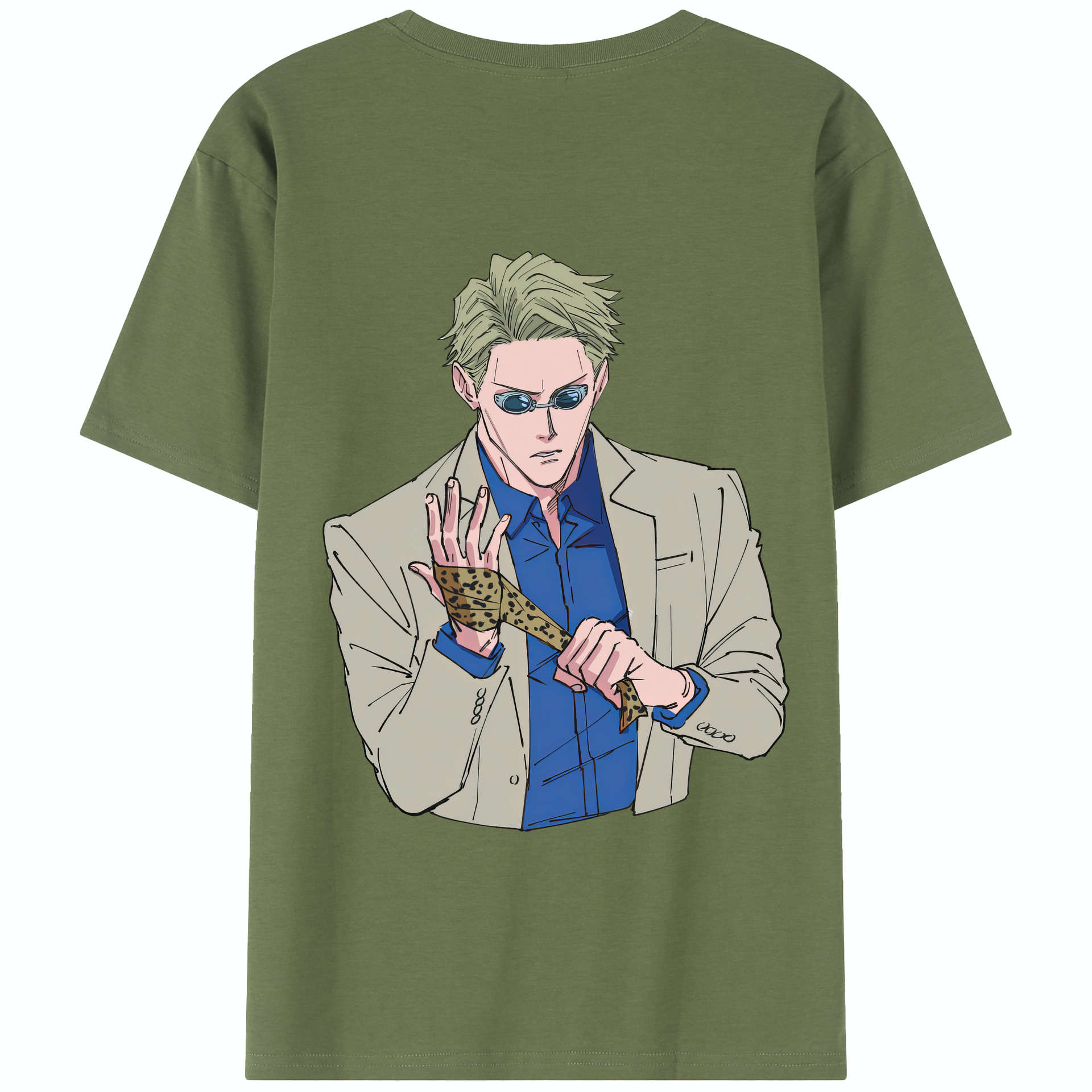 （画像用） 呪術廻戦 Jujutsu Kaisen 綿100％半袖Tシャツ（背面プリント）